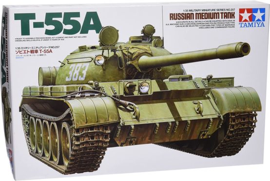 Maqueta de tanque T55A